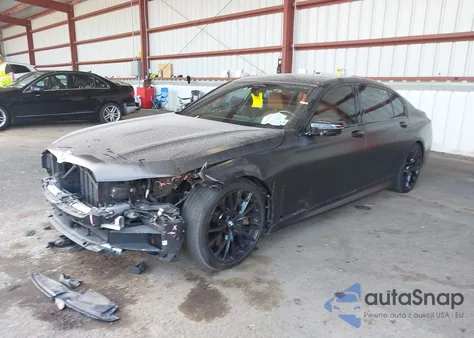 2020 BMW 750I xDrive from USA, damaged, VIN WBA7U2C05LGJ59311